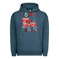 Pigment Midnight Navy Coffee is my Valentine Valentine's Day Urban Hoodie - HowdyJamesFarm