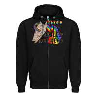 Black gender roles are dead Zipper Hoodie - MaliasSmallBusiness