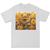 Dove Grey chow chow Premium Tee - Unal Design