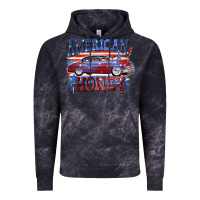 Cloud Black American honey 4th of july Vintage Hoodie - CowGirlArtShop