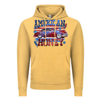 Vintage Mustard American honey 4th of july Vintage Hoodie - CowGirlArtShop