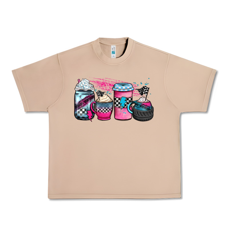 Racing Coffee Cups Urban Heavy Tee by JahusDesignShop | Teevron