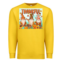 Lemon thankful gnome Premium Sweatshirt - MaliasSmallBusiness