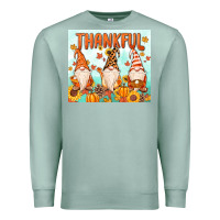 Seafoam thankful gnome Premium Sweatshirt - MaliasSmallBusiness