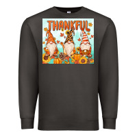 Smoke thankful gnome Premium Sweatshirt - MaliasSmallBusiness