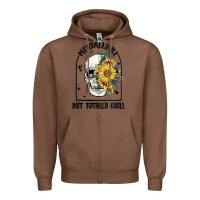 Chestnut mentally ill but totally chill Zipper Hoodie - MaliasSmallBusiness