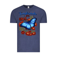 Vintage Denim transformada por dios Vintage Tee - JahusDesignShop