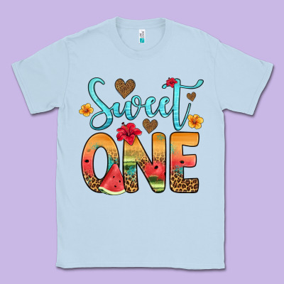 Sweet One Watermelon Classic Tee Designed By Artiststas