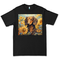 Black dachshund Premium Tee - Unal Design