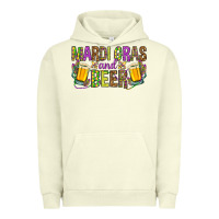 Pigment Pistachio mardi gras and beer hjf Urban Hoodie - HowdyJamesFarm