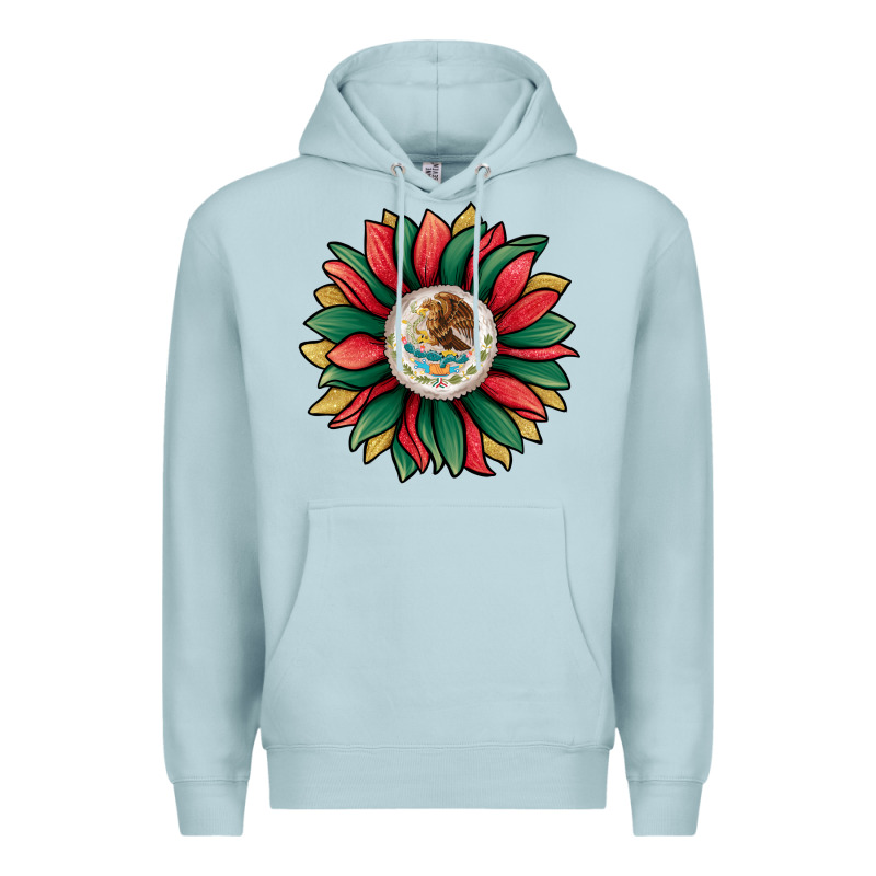 Mexican Sunflower Premium Hoodie by Jasminsmagicworld | Teevron