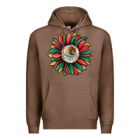 Chestnut mexican sunflower Premium Hoodie - Jasminsmagicworld