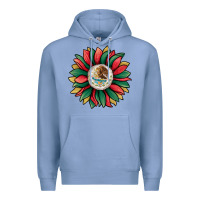 Colony Blue mexican sunflower Premium Hoodie - Jasminsmagicworld