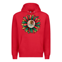 Red mexican sunflower Premium Hoodie - Jasminsmagicworld