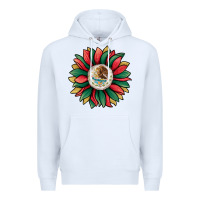 White mexican sunflower Premium Hoodie - Jasminsmagicworld