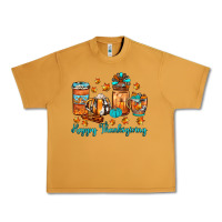 Peanut Butter happy thanksgiving coffee Urban Heavy Tee - JahusDesignShop