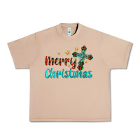 Burro merry christmas turquoise gemstones cross Urban Heavy Tee - BarkalooDesign
