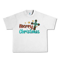 Lunar Rock merry christmas turquoise gemstones cross Urban Heavy Tee - BarkalooDesign