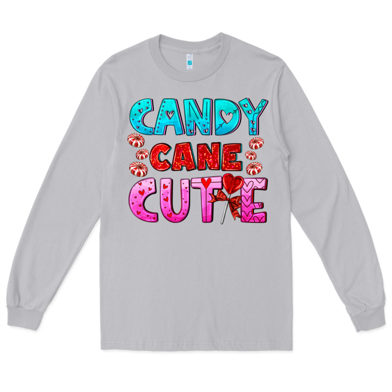 Candy Cane Cutie Long Sleeve Tee by AdoDesignShop | Teevron
