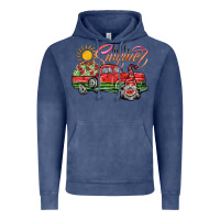 Vintage Denim hello summer Vintage Hoodie - SublimationCraftShop