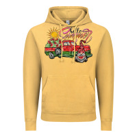 Vintage Mustard hello summer Vintage Hoodie - SublimationCraftShop