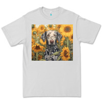 Dove Grey dalmatian Premium Tee - Unal Design