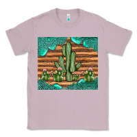Lilac cactus gemstone Classic Tee - JahusDesignShop