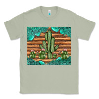 Matcha cactus gemstone Classic Tee - JahusDesignShop