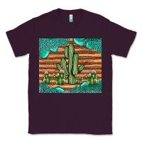 Plum cactus gemstone Classic Tee - JahusDesignShop