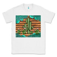 White cactus gemstone Classic Tee - JahusDesignShop