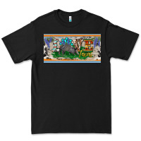 Black love texas armadillo license plate Premium Tee - BarkalooDesign