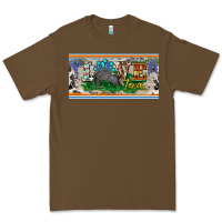 Cacao love texas armadillo license plate Premium Tee - BarkalooDesign