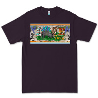 Plum love texas armadillo license plate Premium Tee - BarkalooDesign
