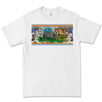 White love texas armadillo license plate Premium Tee - BarkalooDesign