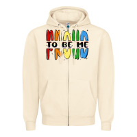 Sandshell proud to be me Zipper Hoodie - MaliasSmallBusiness