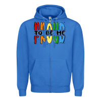 True Royal proud to be me Zipper Hoodie - MaliasSmallBusiness