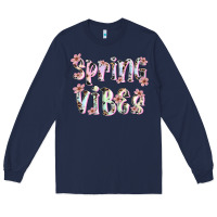 Navy spring vibes Long Sleeve Tee - Artiststas