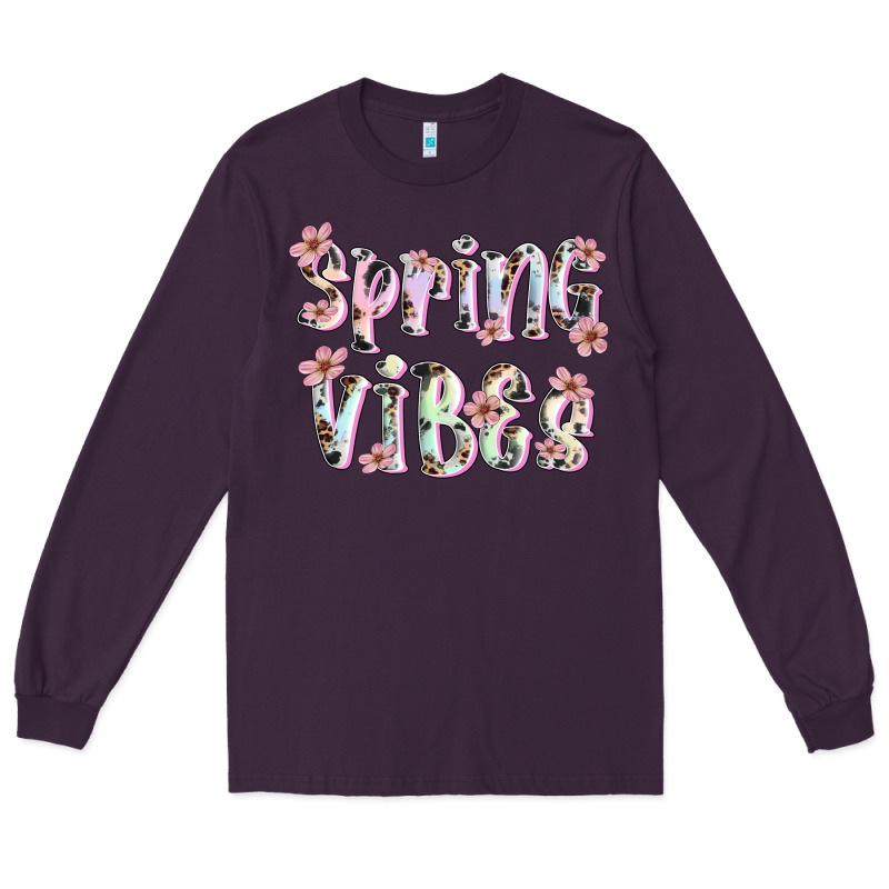 Spring Vibes Long Sleeve Tee by Artiststas | Teevron