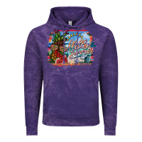 Cloud Purple hello summer Vintage Hoodie - SublimationCraftShop
