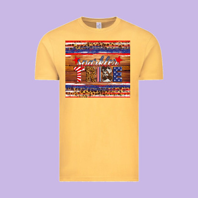 4th Of July Sparkler Tribe Vintage Tee Designed By Hra Design Shop