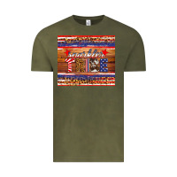 Vintage Olive 4th of July sparkler tribe Vintage Tee - HRA Design Shop