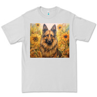 Dove Grey german shepherd Premium Tee - Unal Design