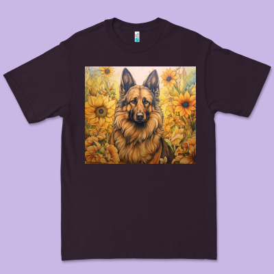 German Shepherd Premium Tee Designed By Unal Design