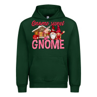 Forest Green Gnome sweet gnome Valentine's Day Urban Hoodie - HowdyJamesFarm