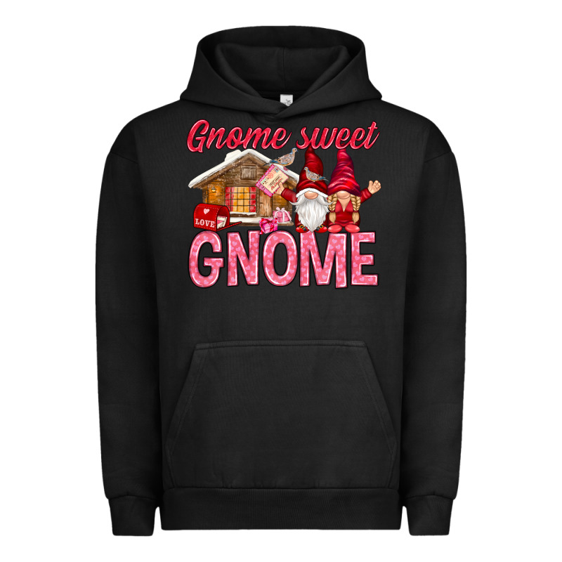 Gnome Sweet Gnome Valentine's Day Urban Hoodie by HowdyJamesFarm | Teevron