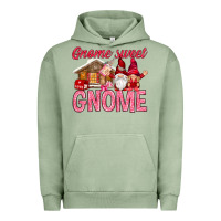 Pigment Oil Green Gnome sweet gnome Valentine's Day Urban Hoodie - HowdyJamesFarm