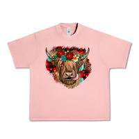 Salmon christmas cow gemstone Urban Heavy Tee - JahusDesignShop