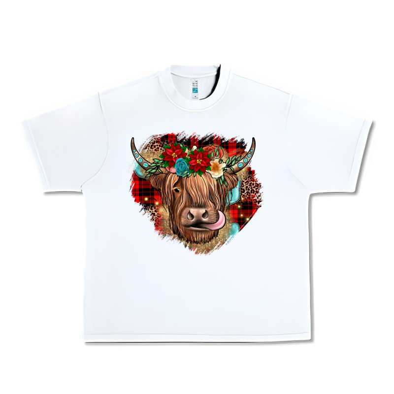 Christmas Cow Gemstone Urban Heavy Tee by JahusDesignShop | Teevron