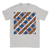 Moon Dust american mama leopard seamless pattern Classic Tee - BundleAndBundleShop