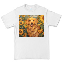 White golden retriever Premium Tee - Unal Design